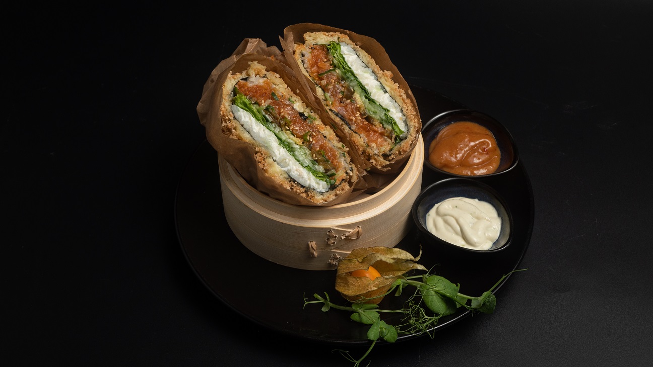 SUSHI BURGER Z TATAREM