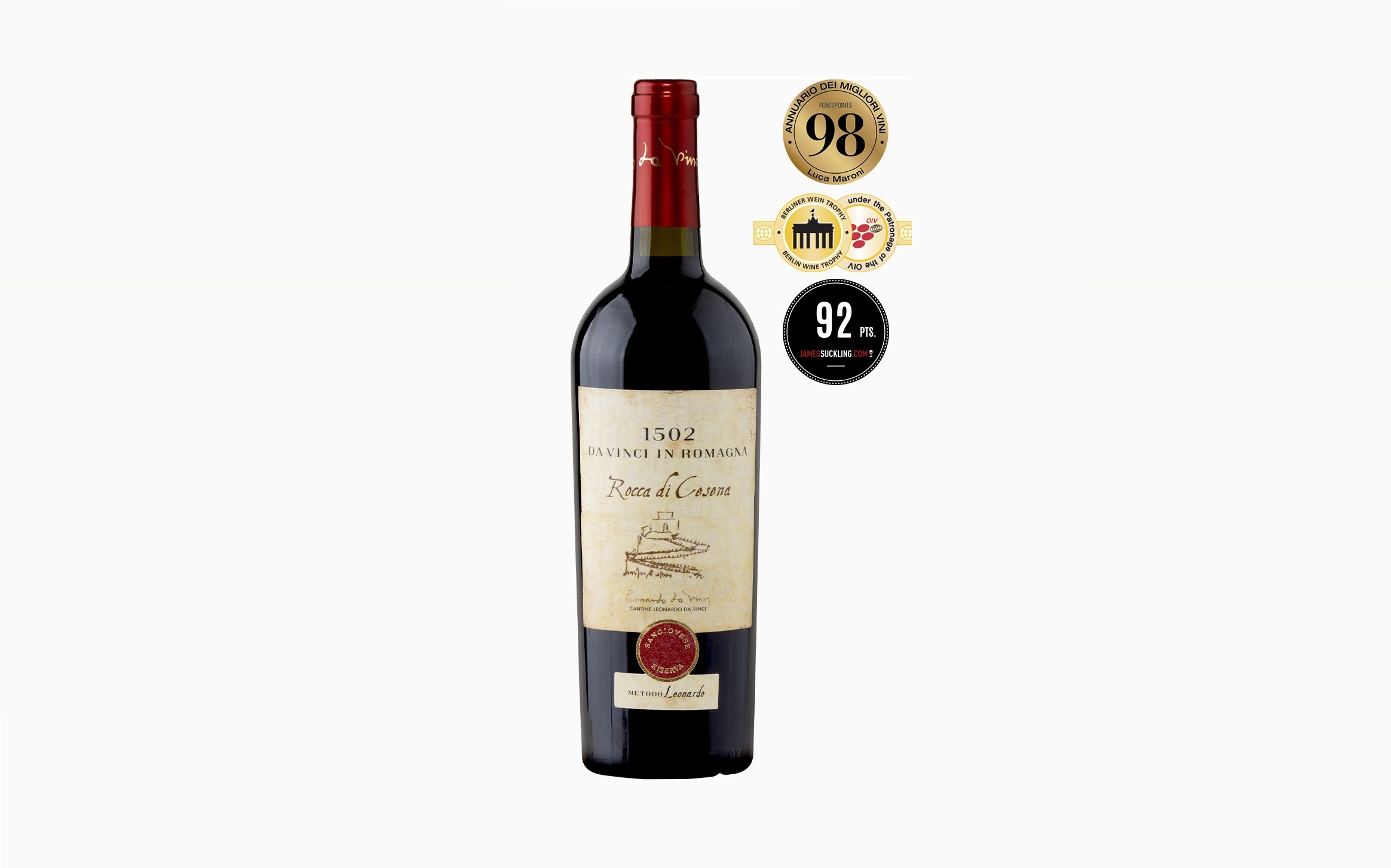 Wino 1502 Da Vinci in Romagna 14,5 %